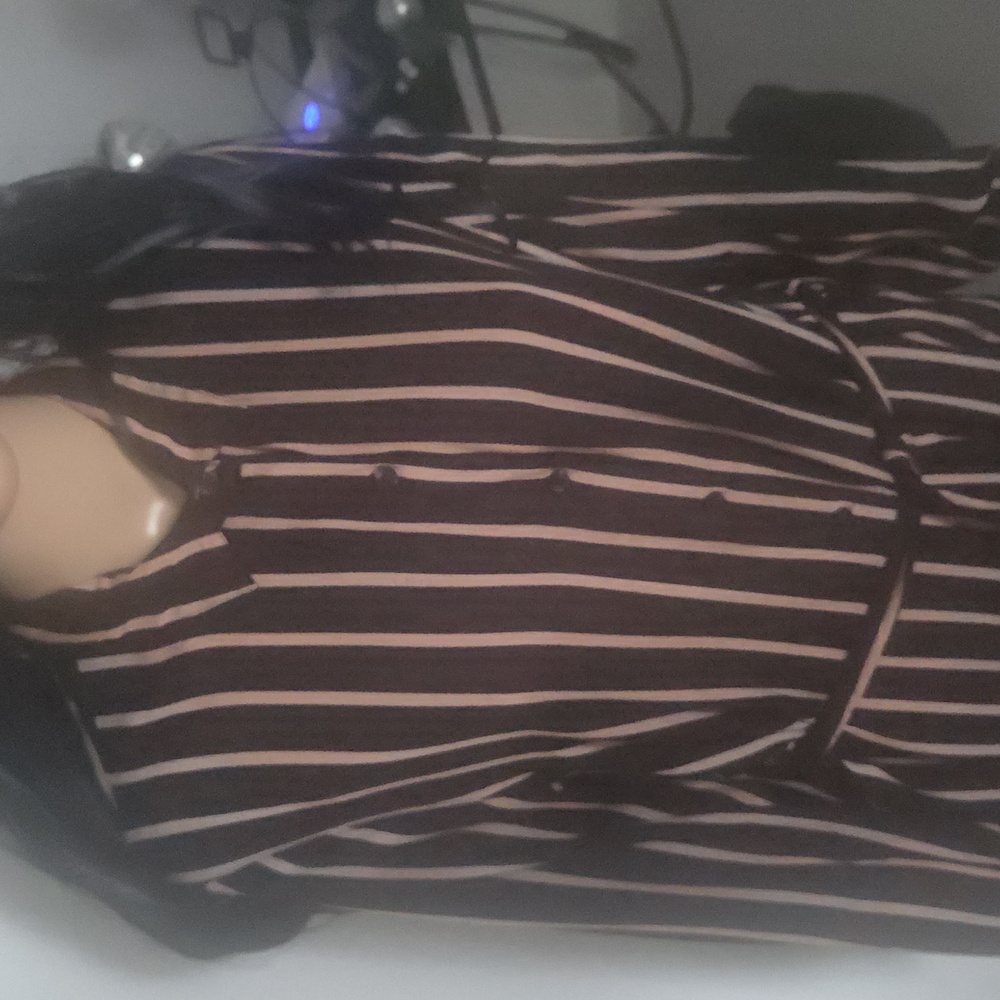 Charlotte Russe Shirt Dress NWOT L - Picture 4 of 8